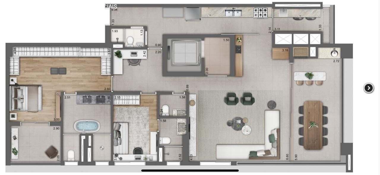 Apartamento à venda com 3 quartos, 170m² - Foto 33