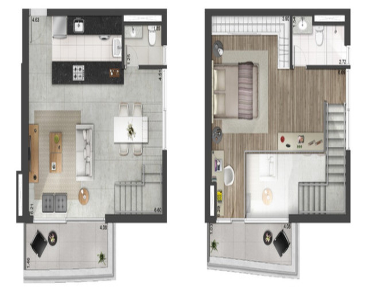 Apartamento à venda com 1 quarto, 98m² - Foto 9