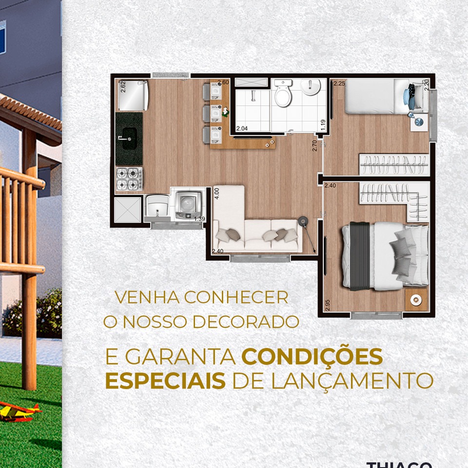 Apartamento à venda com 2 quartos, 32m² - Foto 23