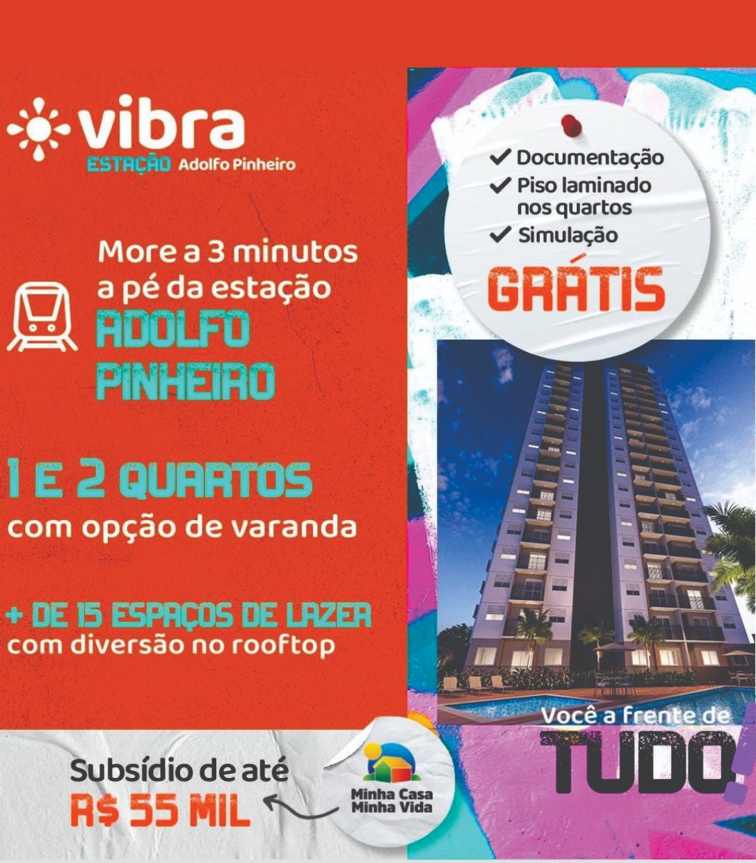 Apartamento à venda com 1 quarto, 24m² - Foto 3