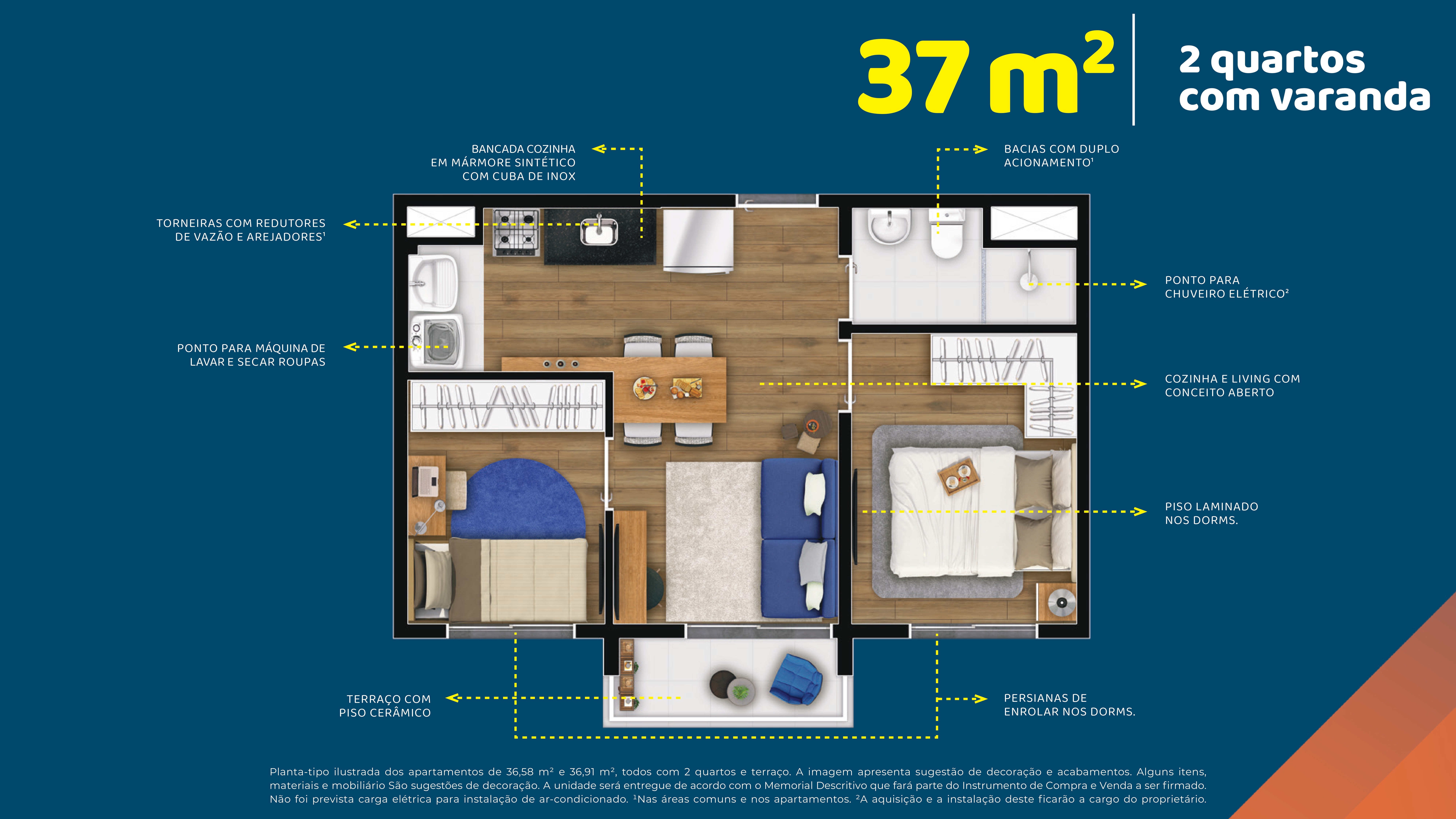 Apartamento à venda com 2 quartos, 41m² - Foto 22