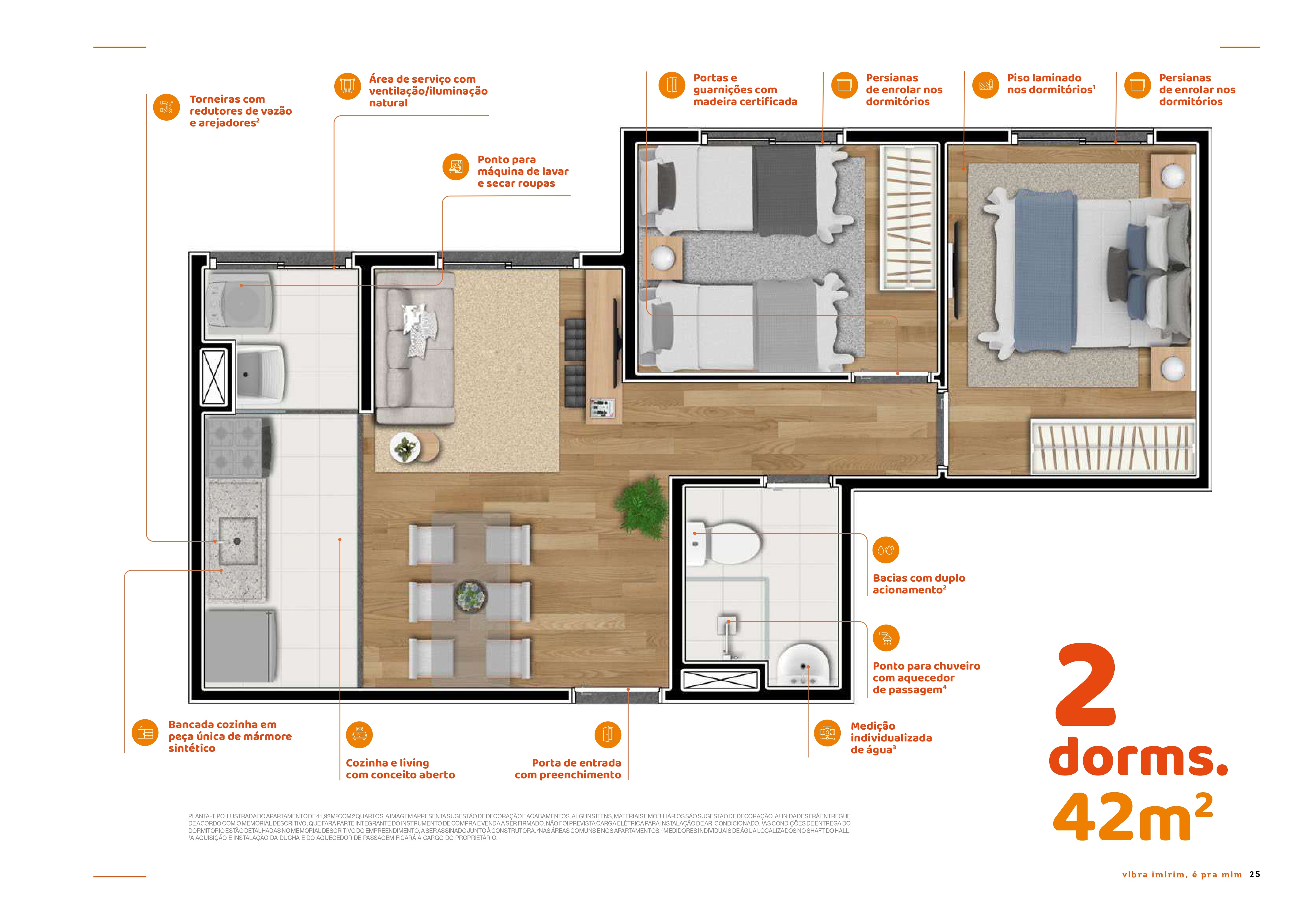 Apartamento à venda com 2 quartos, 42m² - Foto 18