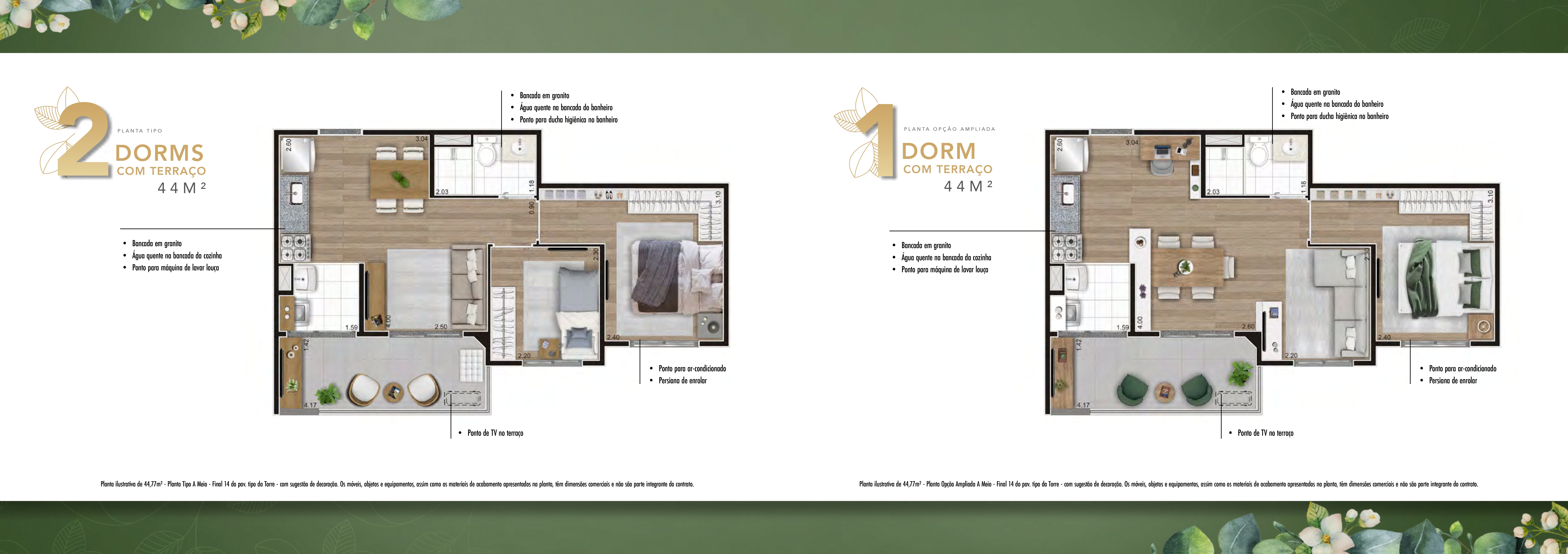 Apartamento, 2 quartos, 44 m² - Foto 16