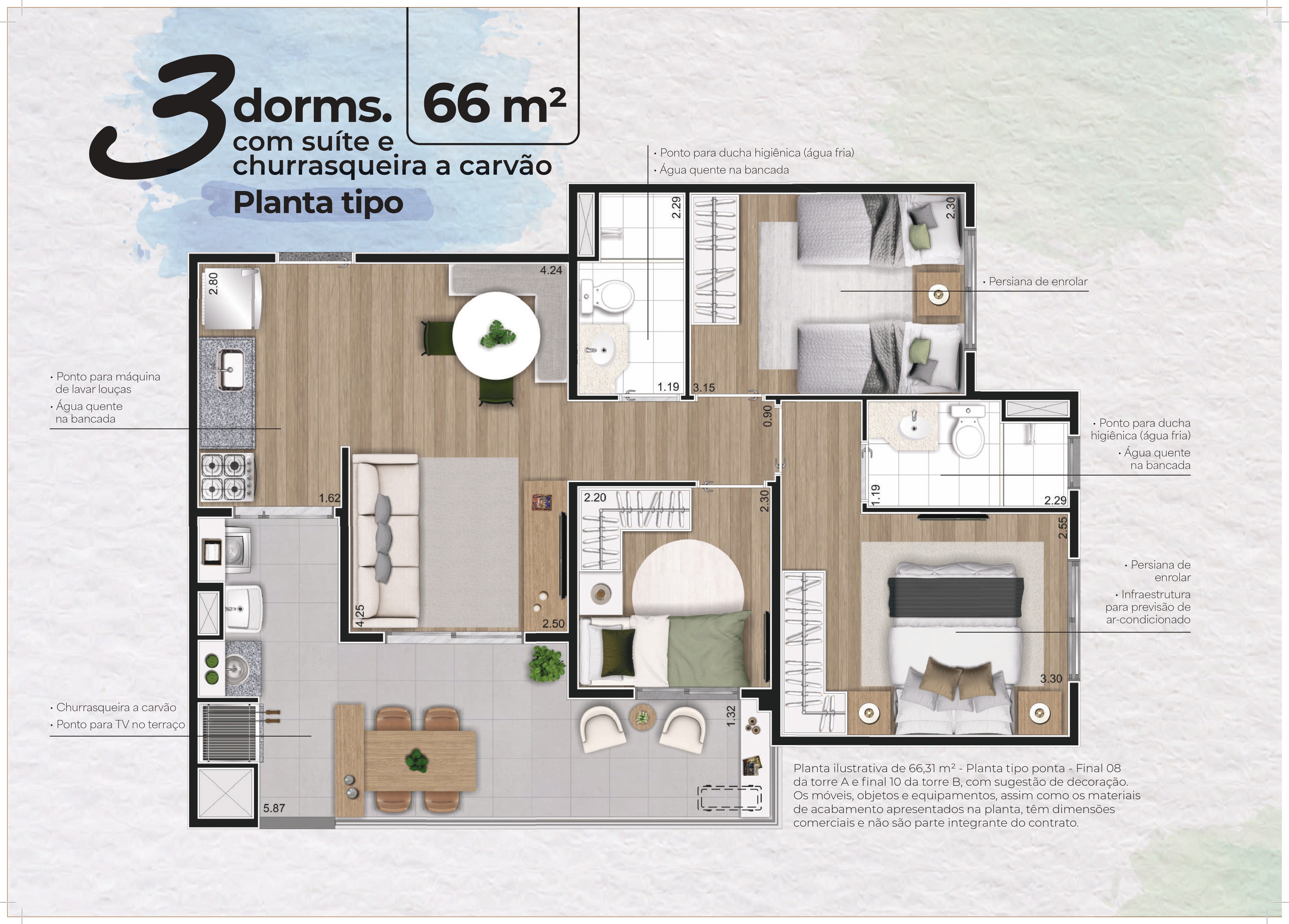 Apartamento, 2 quartos, 56 m² - Foto 40