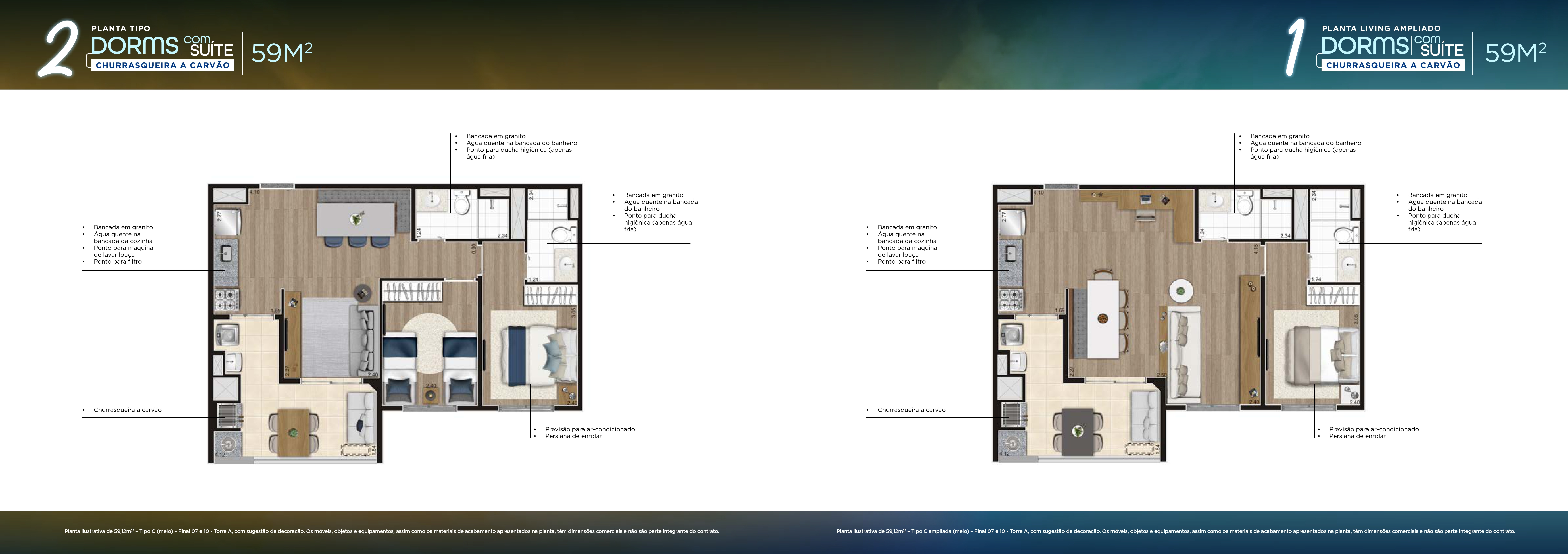 Apartamento, 2 quartos, 59 m² - Foto 18