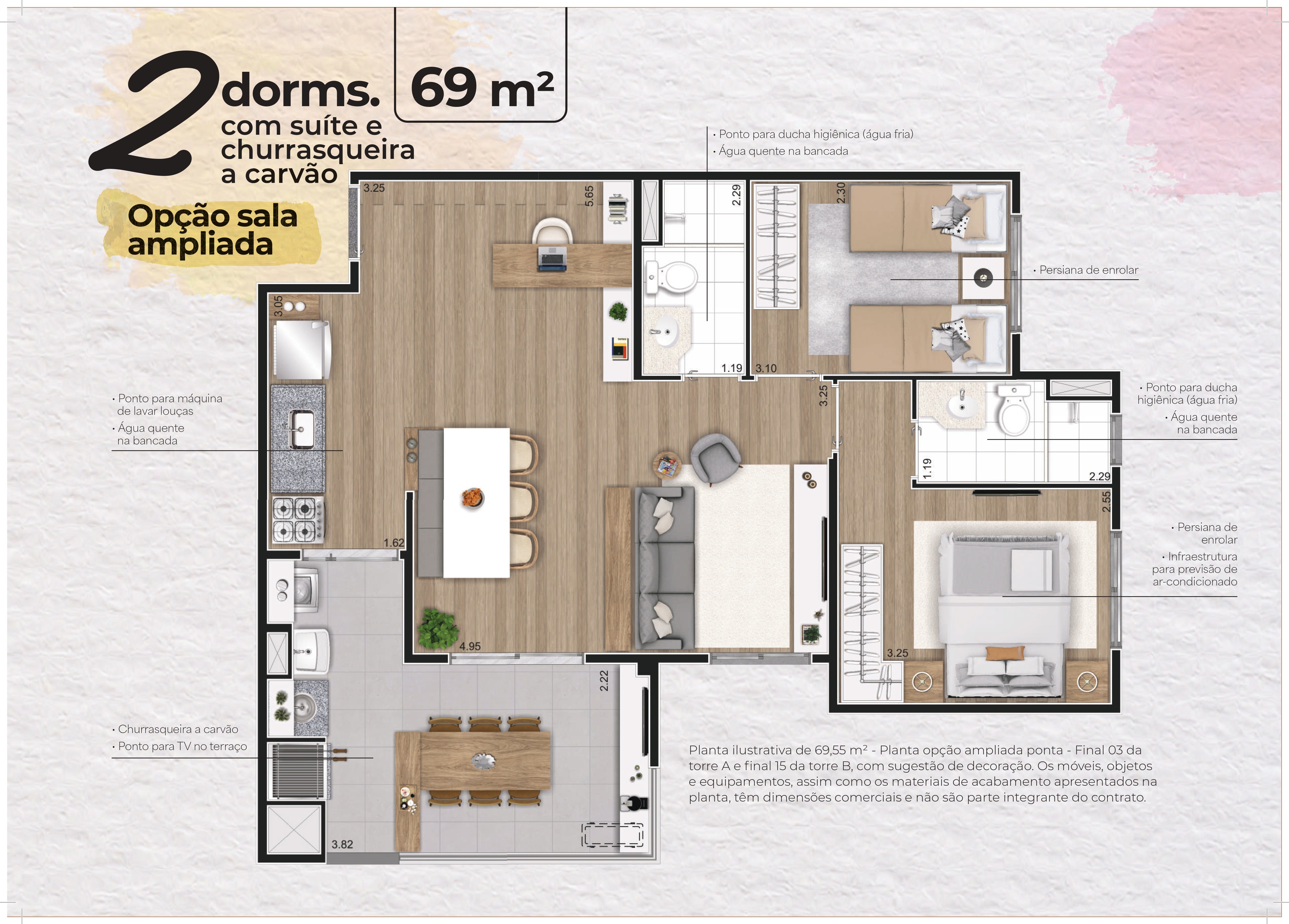 Apartamento, 2 quartos, 56 m² - Foto 45