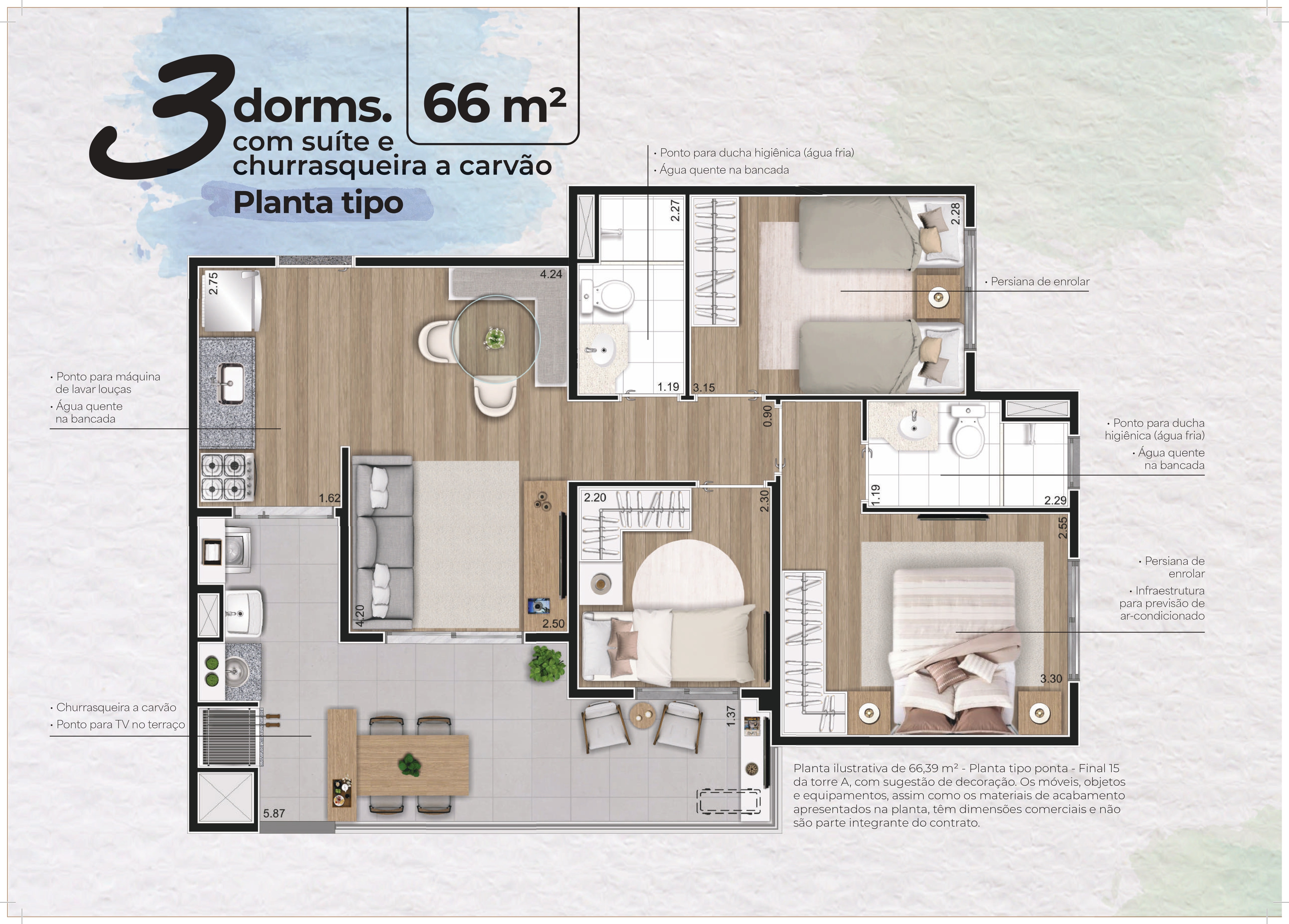 Apartamento, 2 quartos, 56 m² - Foto 42