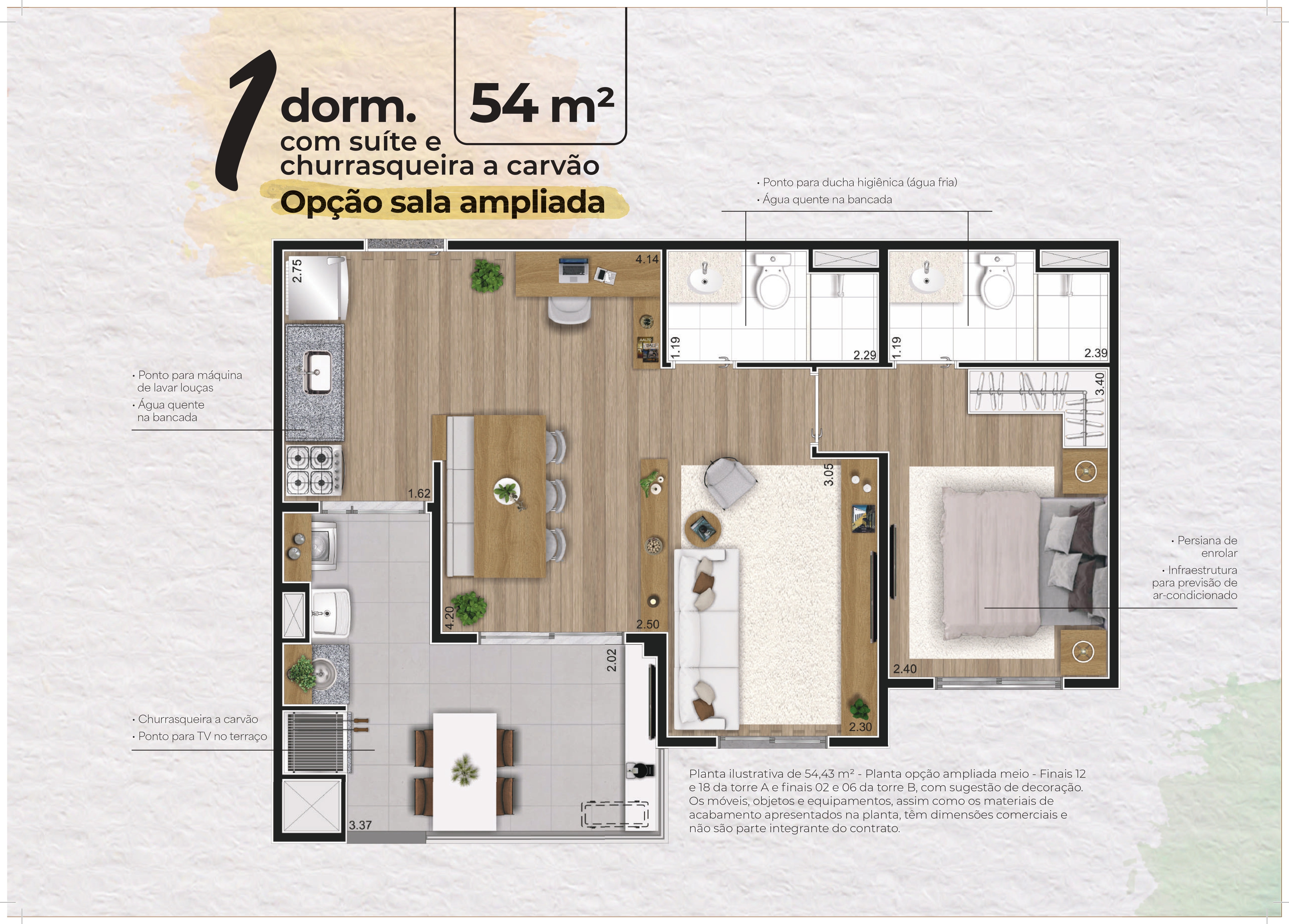 Apartamento, 2 quartos, 56 m² - Foto 35