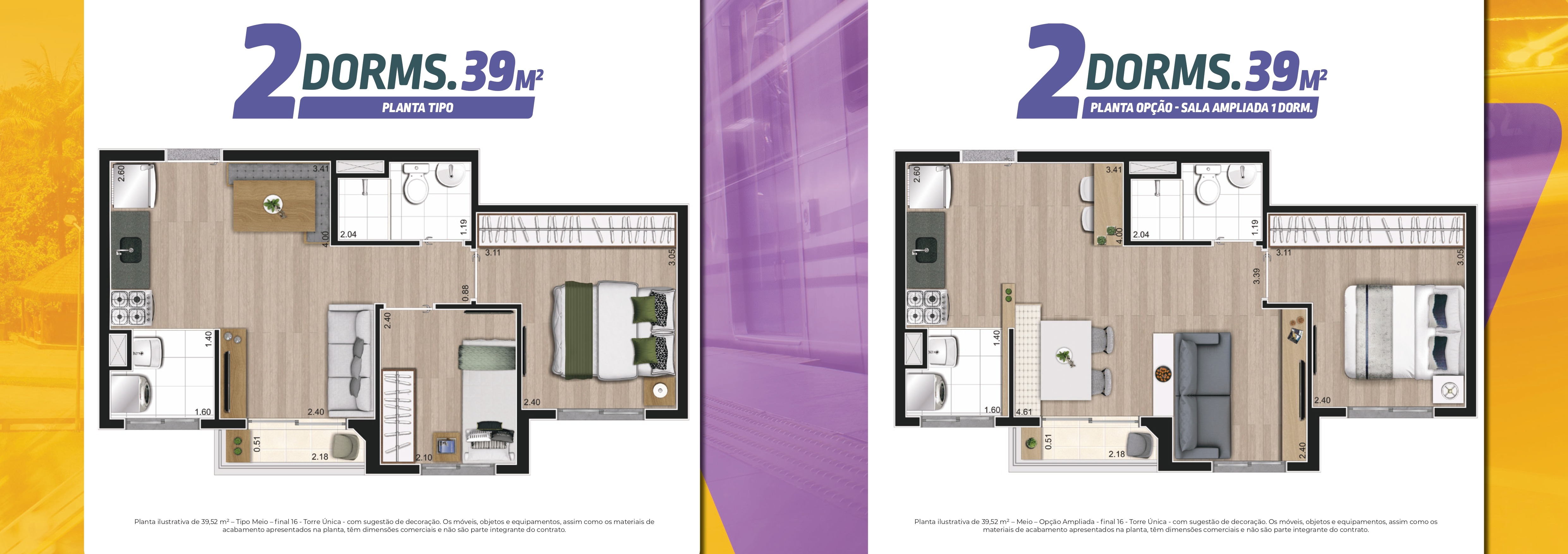 Apartamento, 2 quartos, 37 m² - Foto 13