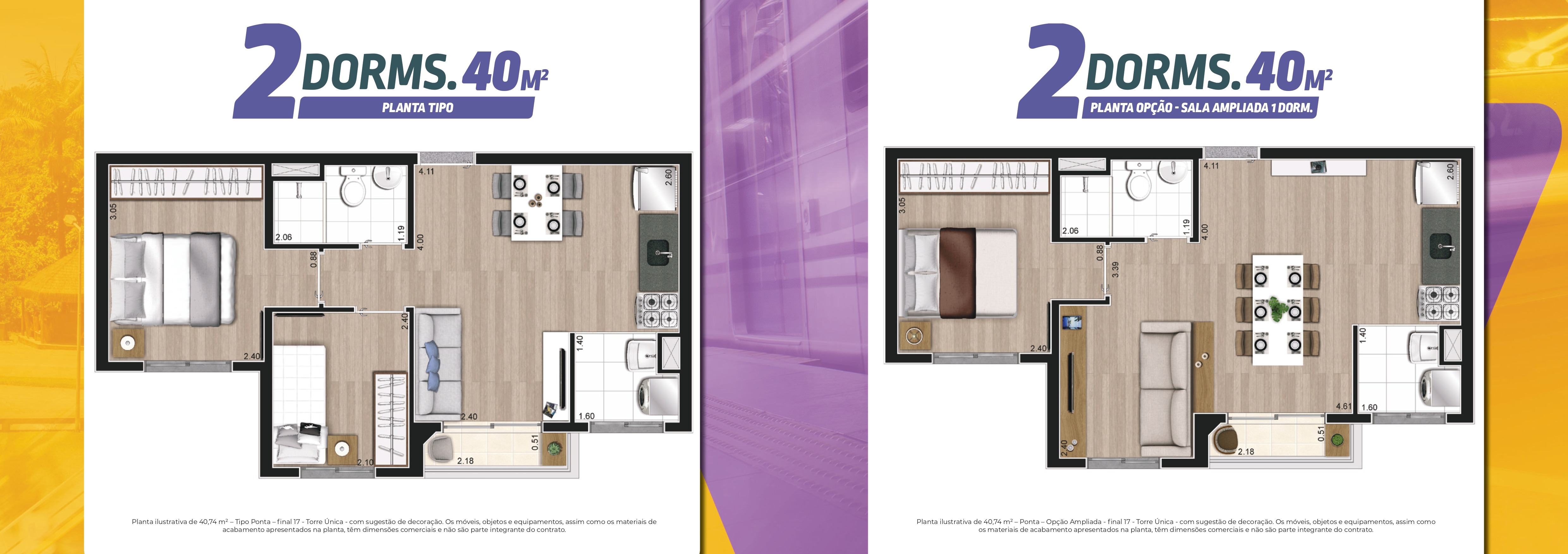 Apartamento, 2 quartos, 37 m² - Foto 14