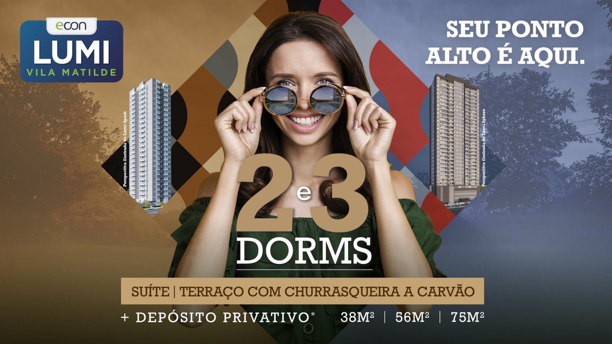 Apartamento, 2 quartos, 56 m² - Foto 2