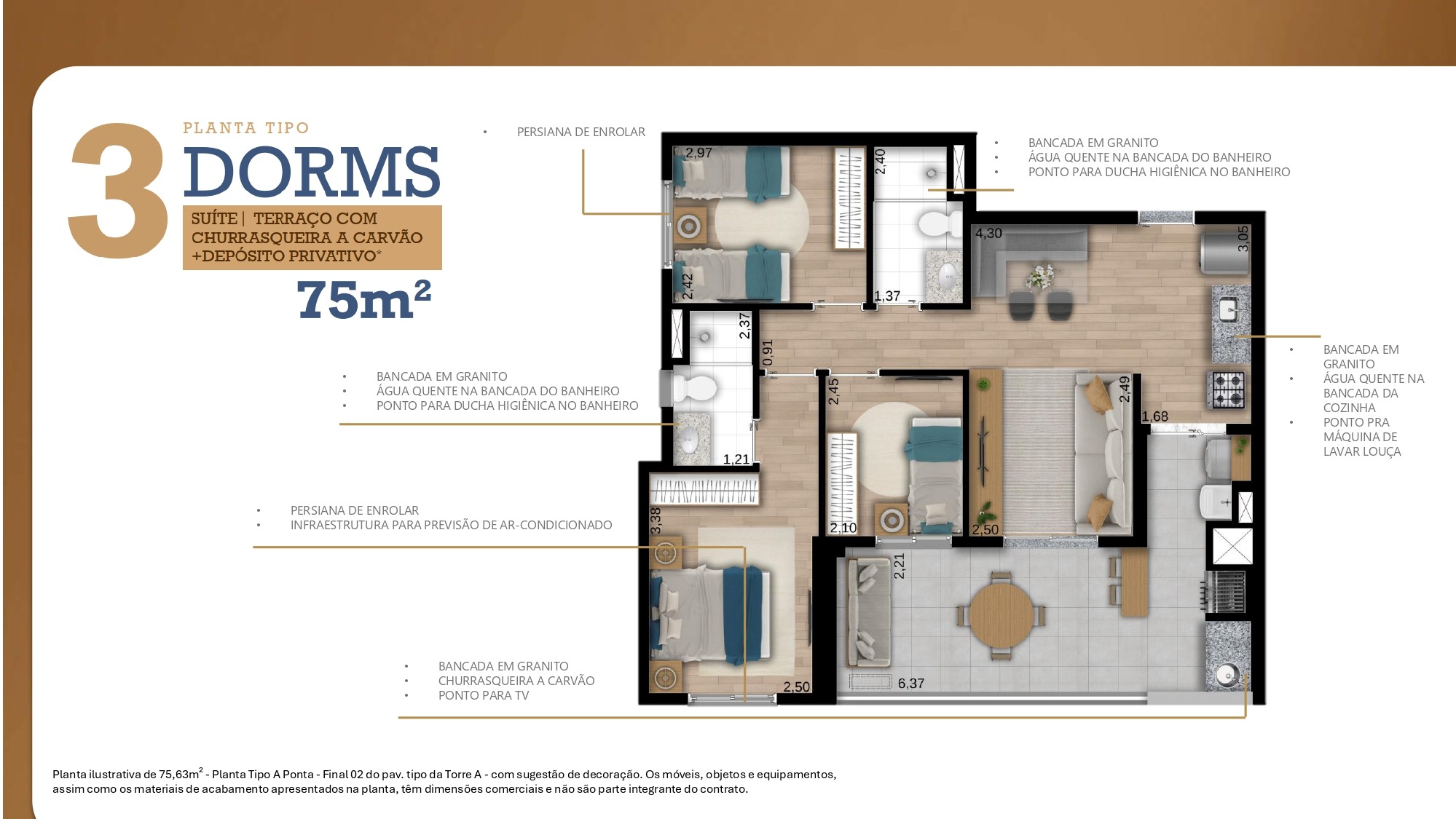 Apartamento, 2 quartos, 56 m² - Foto 18