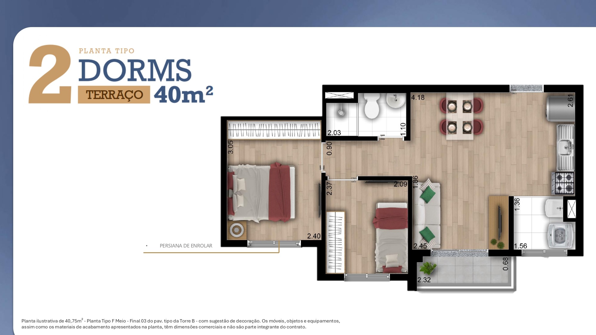 Apartamento, 2 quartos, 38 m² - Foto 13