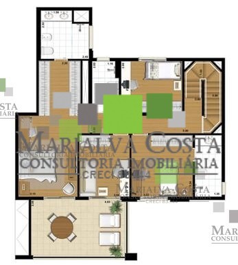 Apartamento, 3 quartos, 256 m² - Foto 5
