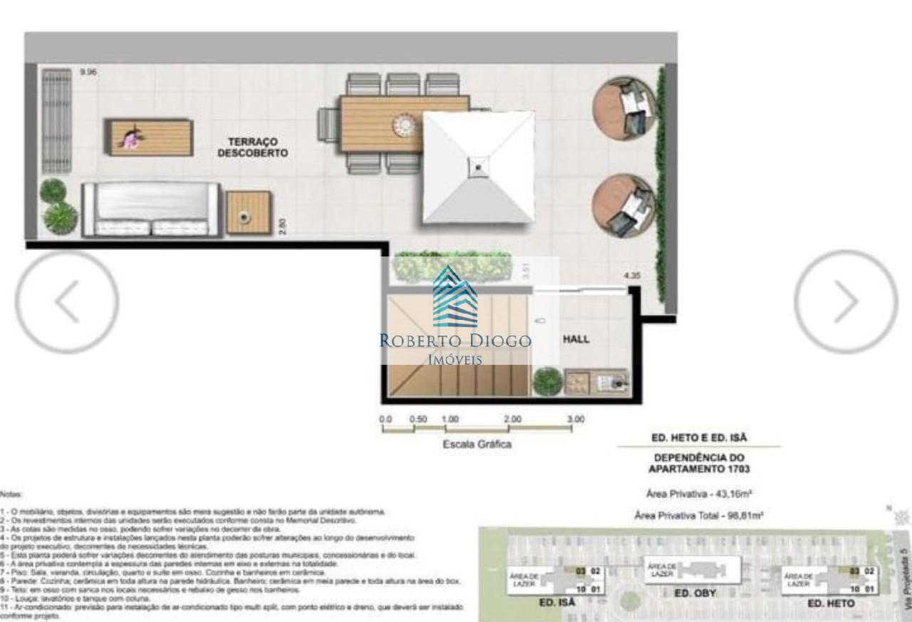 Cobertura, 2 quartos, 96 m² - Foto 24
