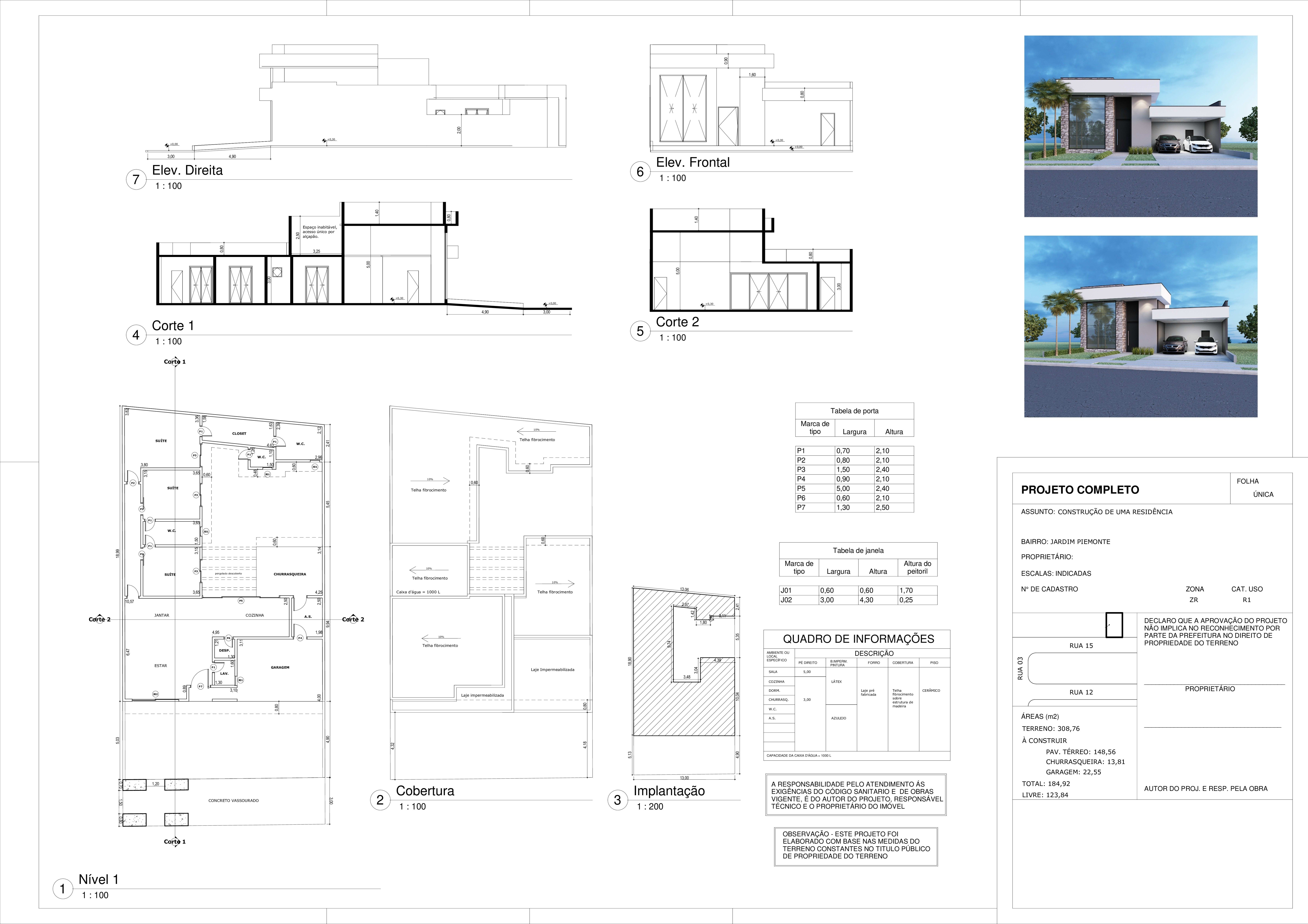 Casa à venda com 3 quartos, 123m² - Foto 2