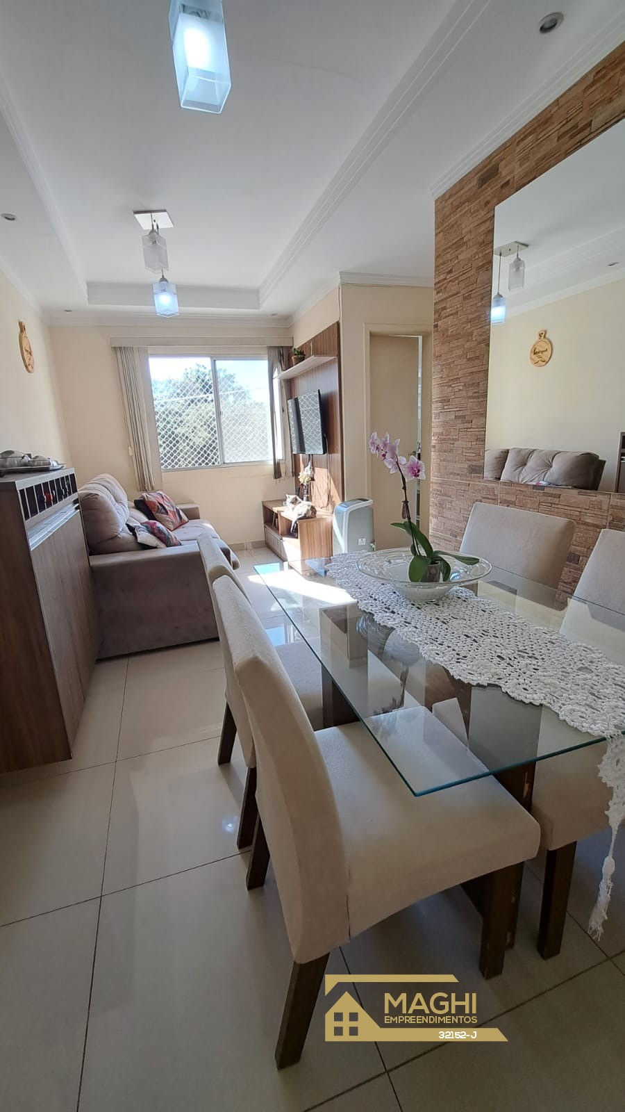 VENDA - Apartamento com 02 Dormitrios no Condomnio Condomnio Spazio Illuminare em Indaiatuba SP