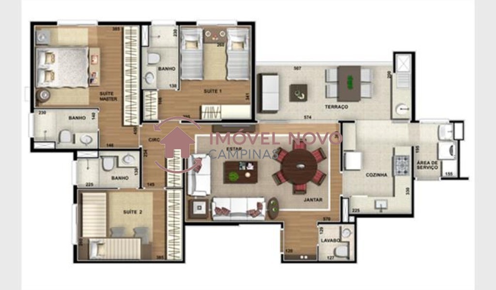 Apartamento à venda com 3 quartos, 108m² - Foto 15