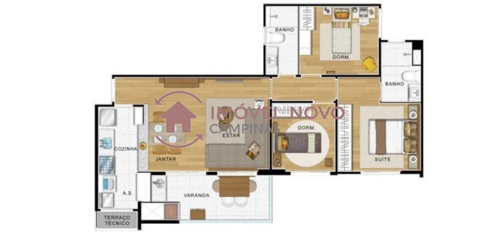 Apartamento à venda com 3 quartos, 82m² - Foto 36