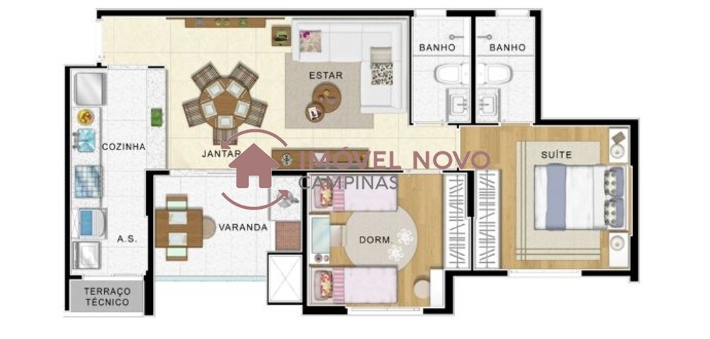 Apartamento à venda com 2 quartos, 65m² - Foto 36