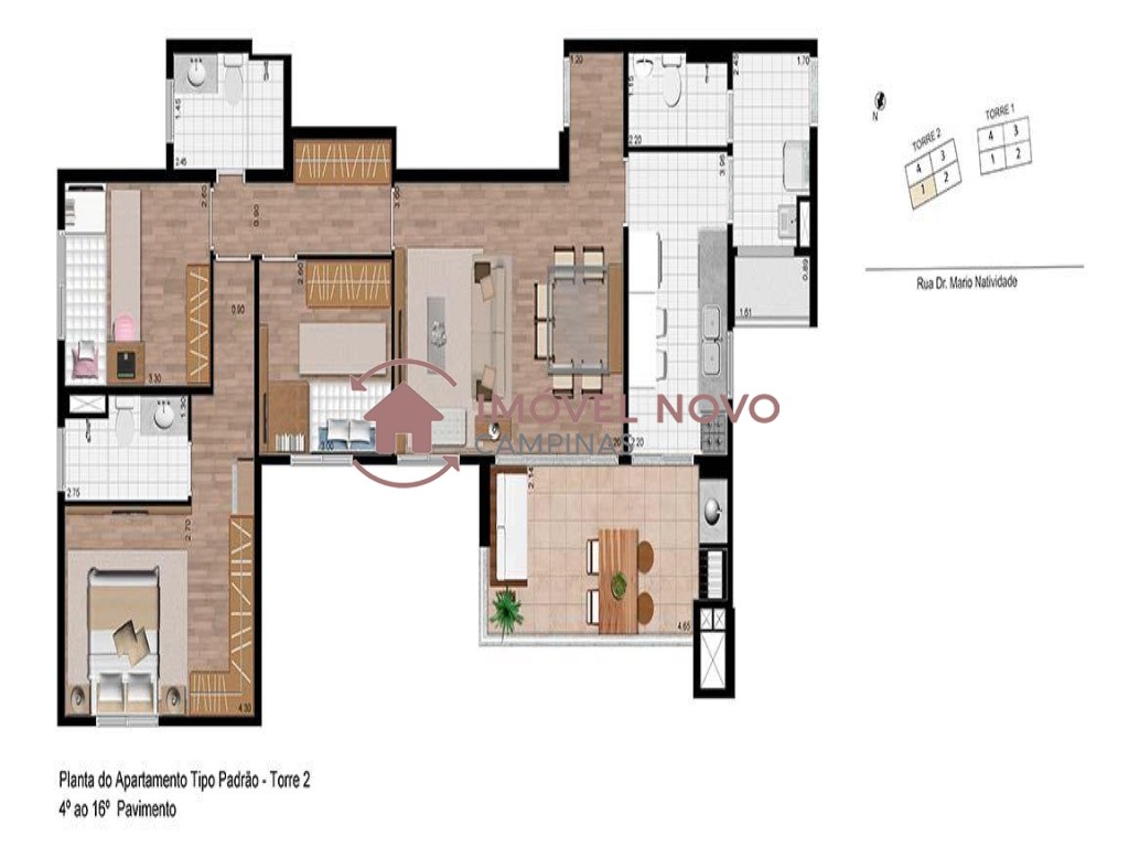 Apartamento à venda com 3 quartos, 108m² - Foto 18