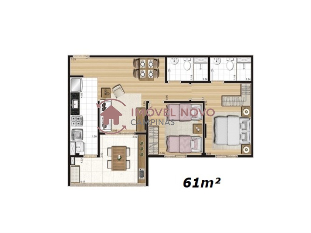 Apartamento à venda com 2 quartos, 63m² - Foto 31