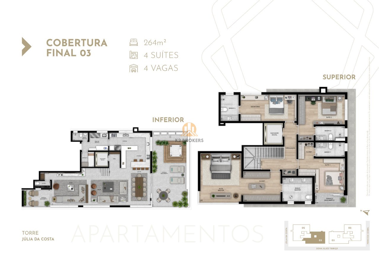 Cobertura à venda com 4 quartos, 330m² - Foto 39