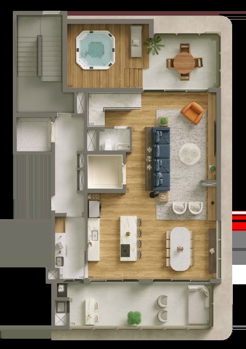 Cobertura à venda com 3 quartos, 185m² - Foto 41