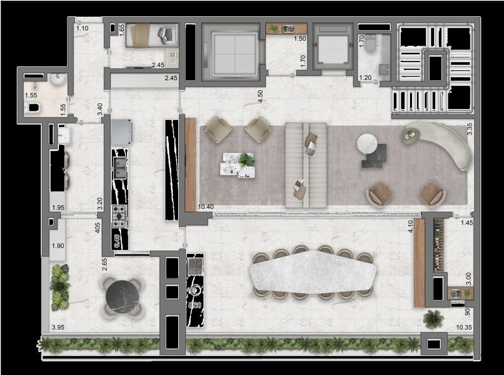 Apartamento à venda com 4 quartos, 183m² - Foto 32