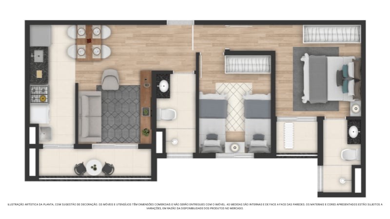 Apartamento à venda com 3 quartos, 71m² - Foto 32