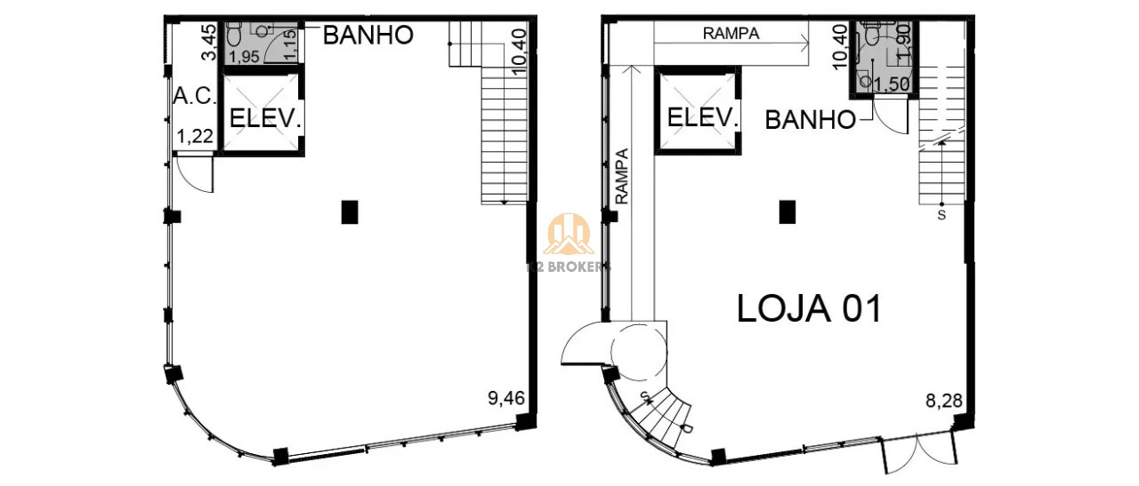 Loja-Salão para alugar, 218m² - Foto 2