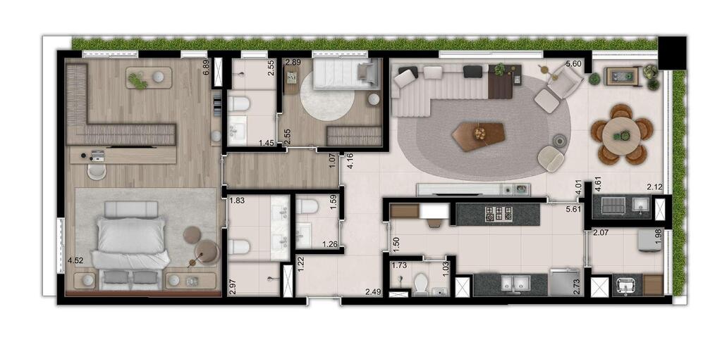 Apartamento à venda com 3 quartos, 172m² - Foto 22