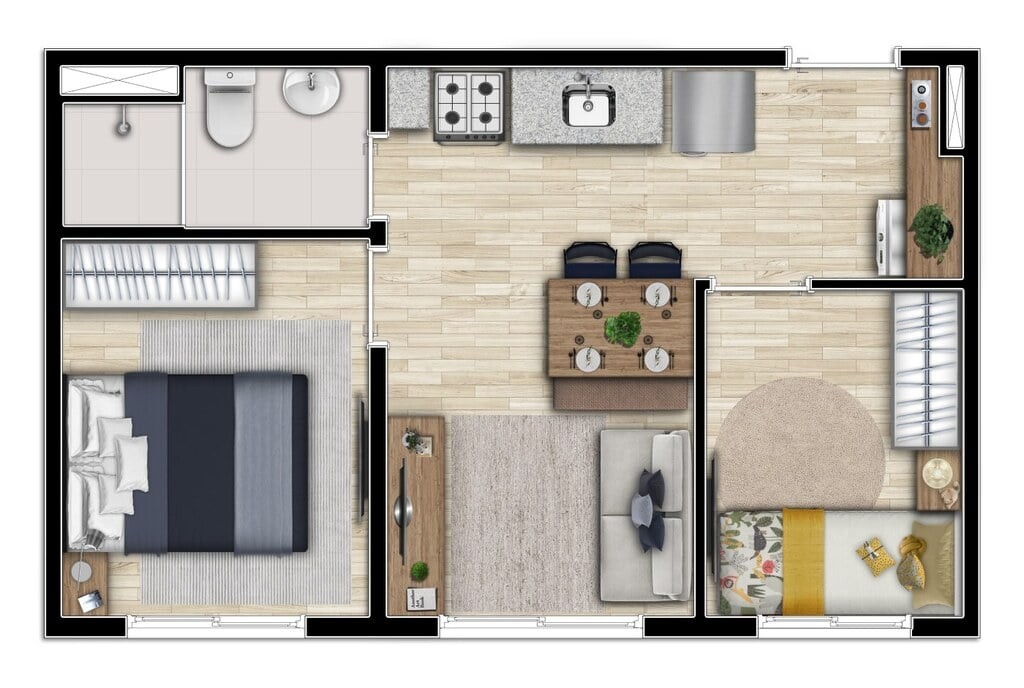 Apartamento à venda com 1 quarto, 25m² - Foto 18