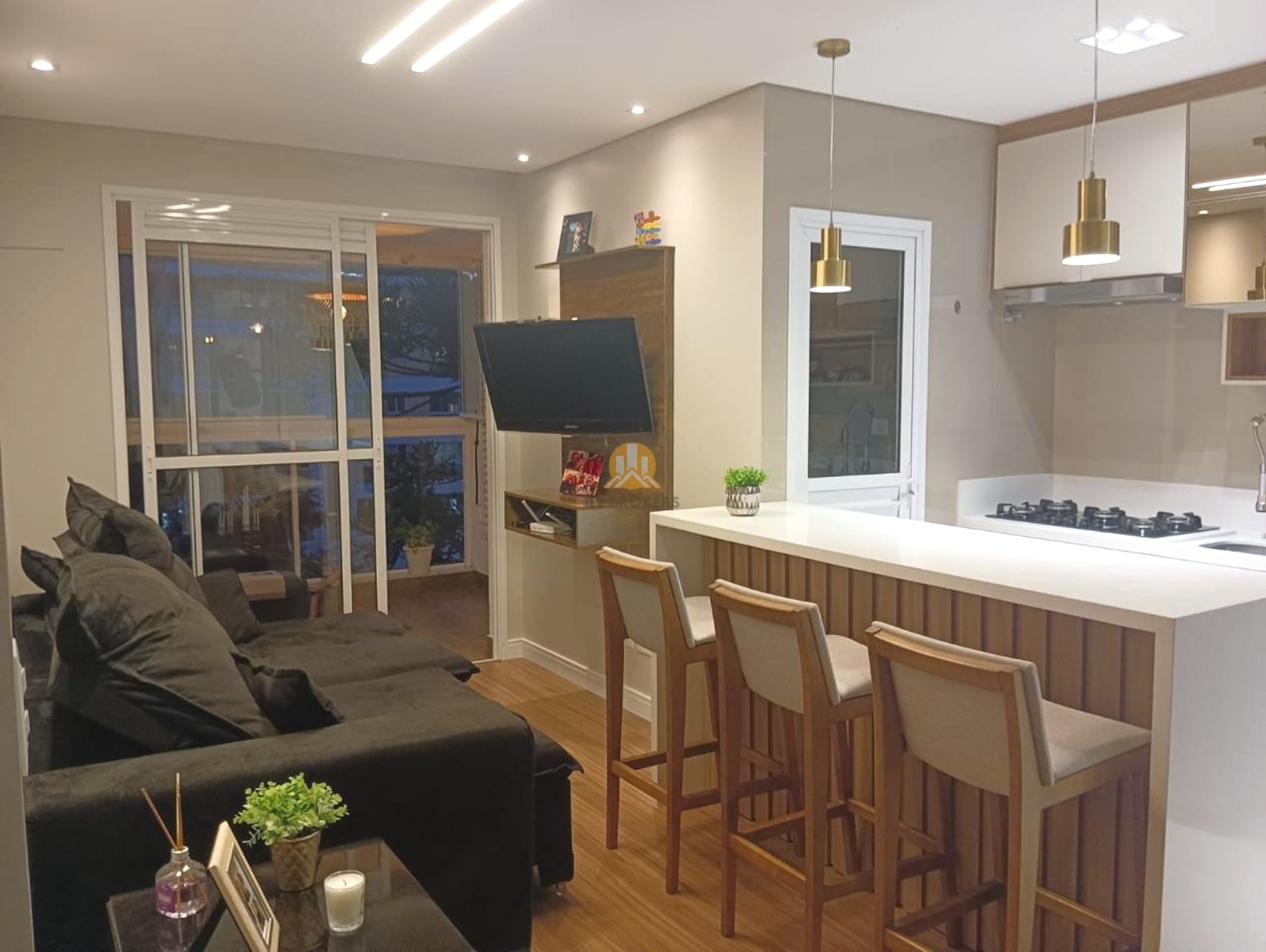 Apartamento 2 quartos, 1 vaga, 72m² à venda no Bacacheri, Curitiba/PR