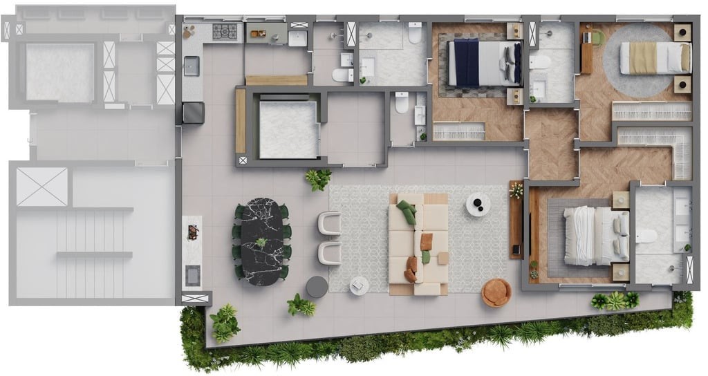 Cobertura à venda com 3 quartos, 244m² - Foto 16