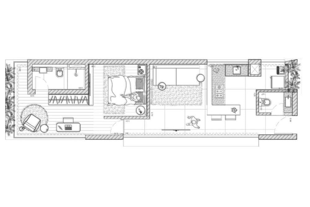 Apartamento à venda com 1 quarto, 60m² - Foto 22