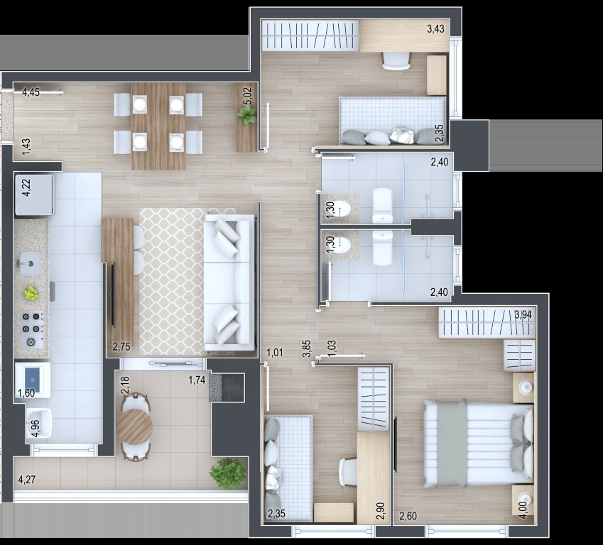 Cobertura à venda com 3 quartos, 114m² - Foto 13