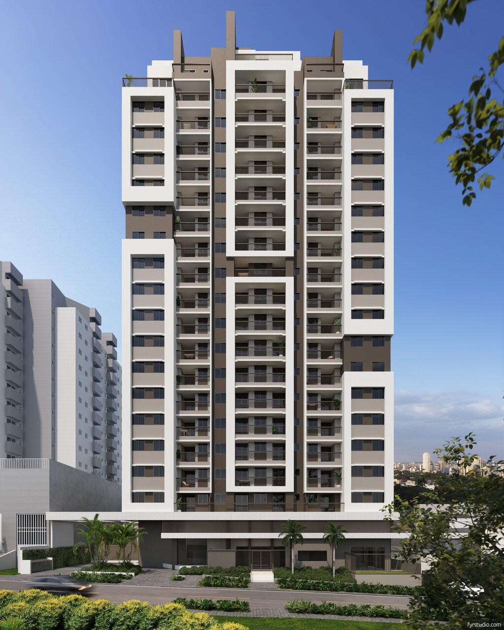 Cobertura de 2 quartos, sendo 1 suíte e 2 vagas no Portão, Curitiba-PR: 93,26m². Confira!