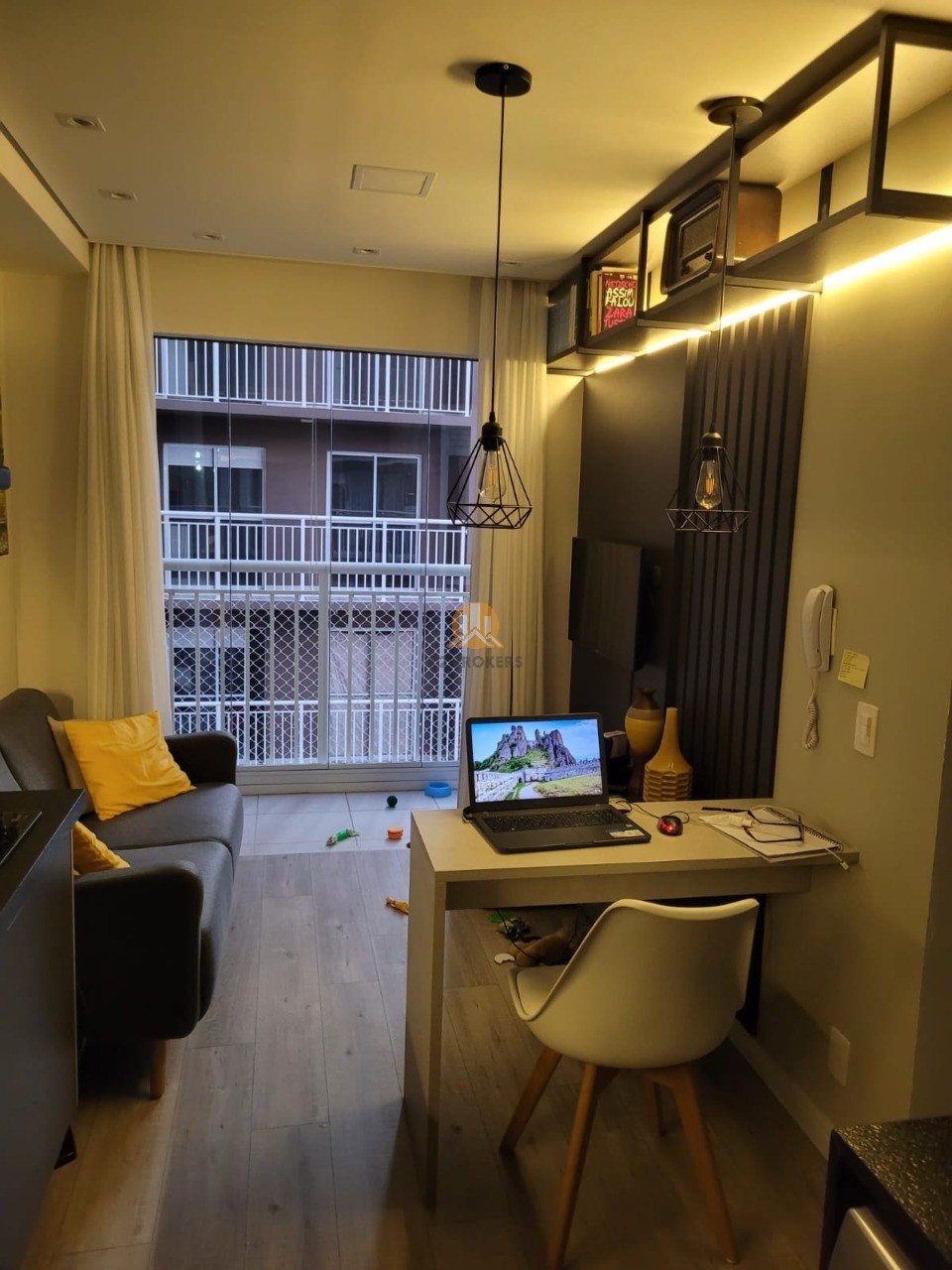 Apartamento à venda com 1 quarto, 31m² - Foto 3