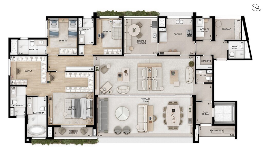 Cobertura à venda com 4 quartos, 482m² - Foto 28