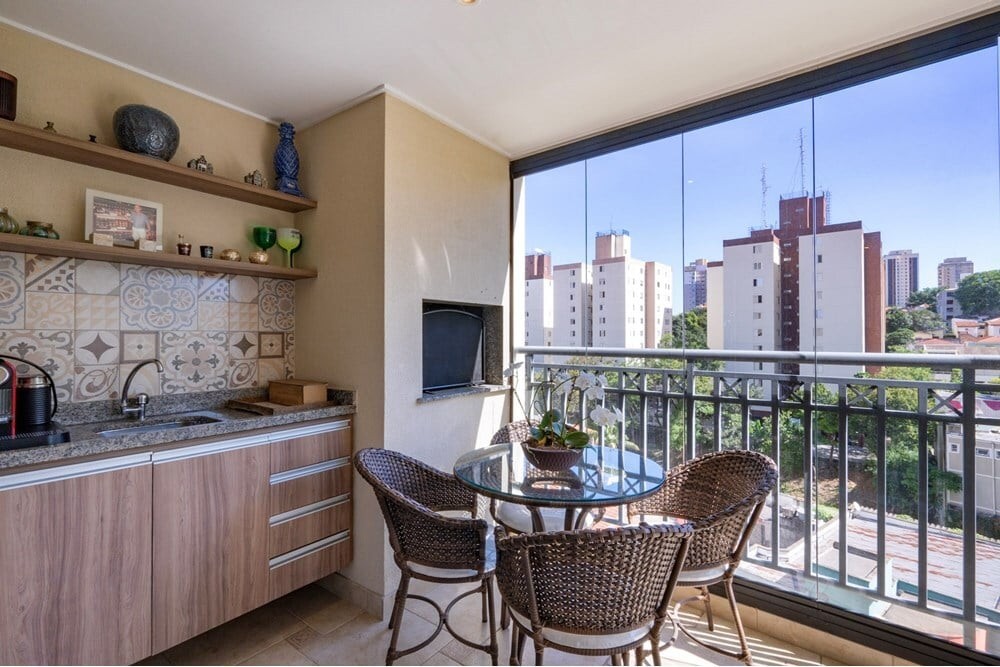 Apartamento à venda na Chácara Klabin, São Paulo-SP:  3 suítes e 2 vagas de garagem, 131,00 m².