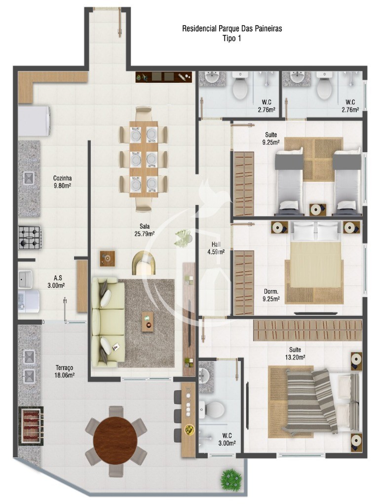 Apartamento à venda com 3 quartos, 110m² - Foto 20