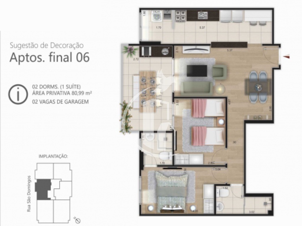Apartamento, 2 quartos, 81 m² - Foto 21