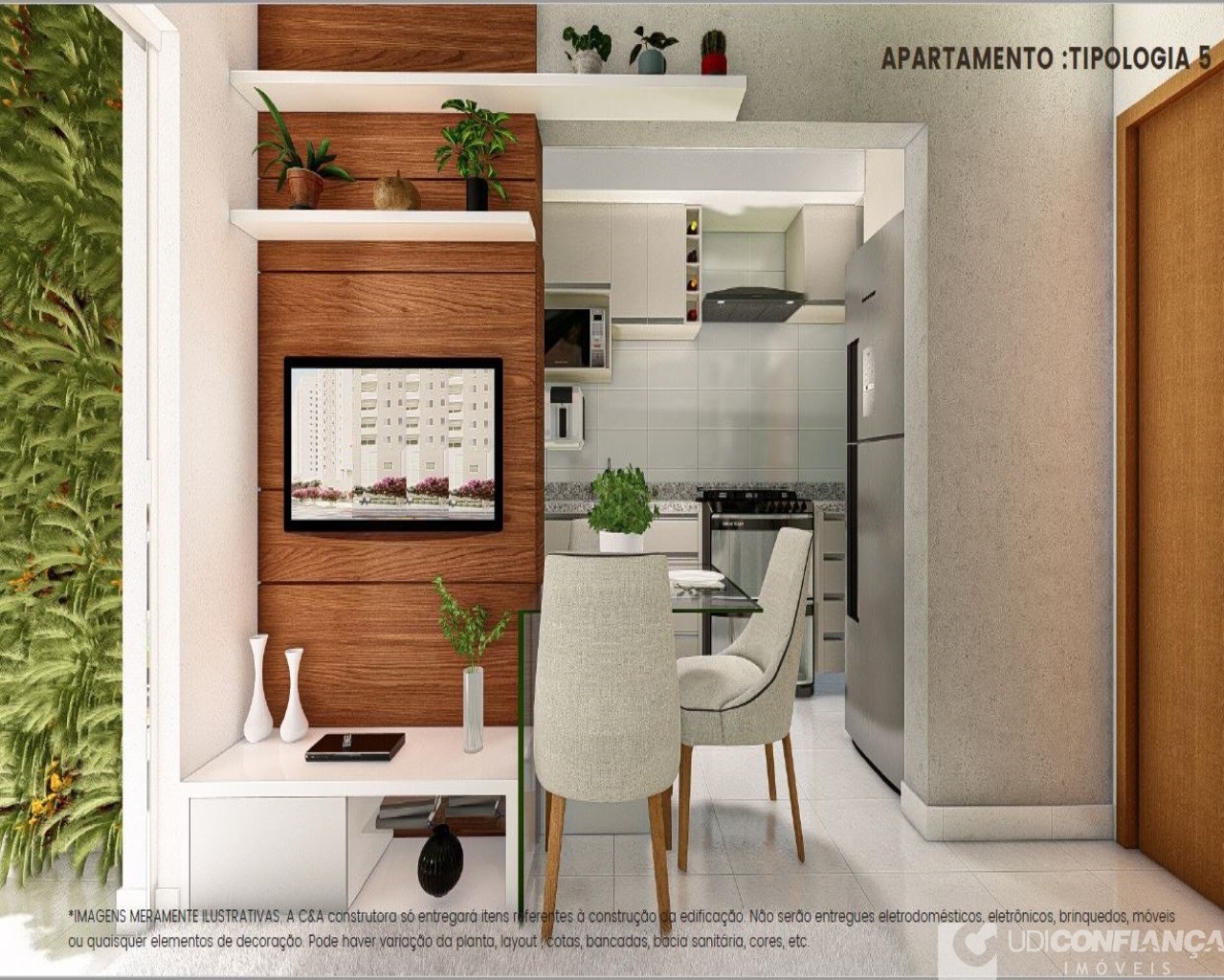 Apartamento à venda com 2 quartos, 49m² - Foto 4