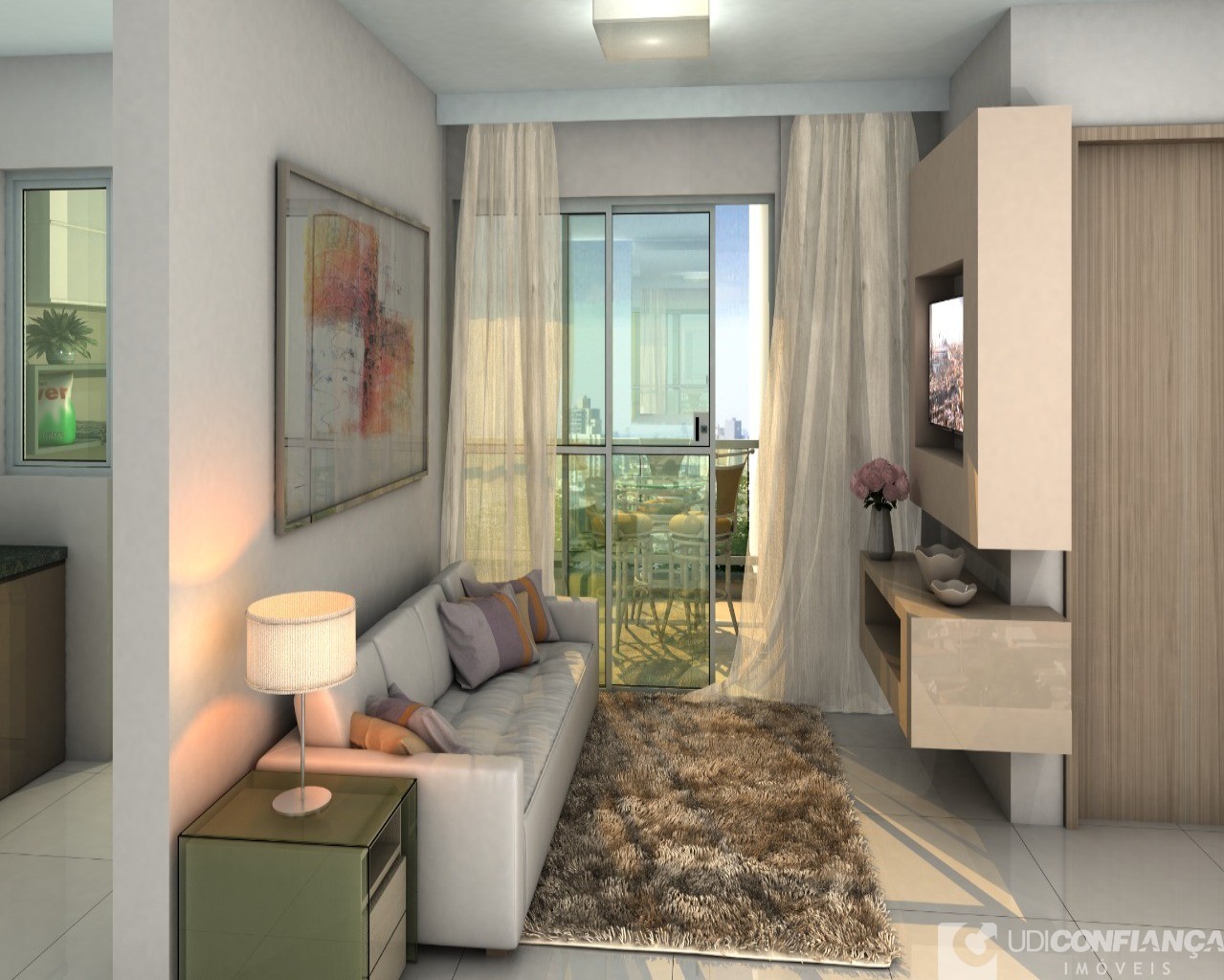 Apartamento à venda com 2 quartos, 55m² - Foto 2