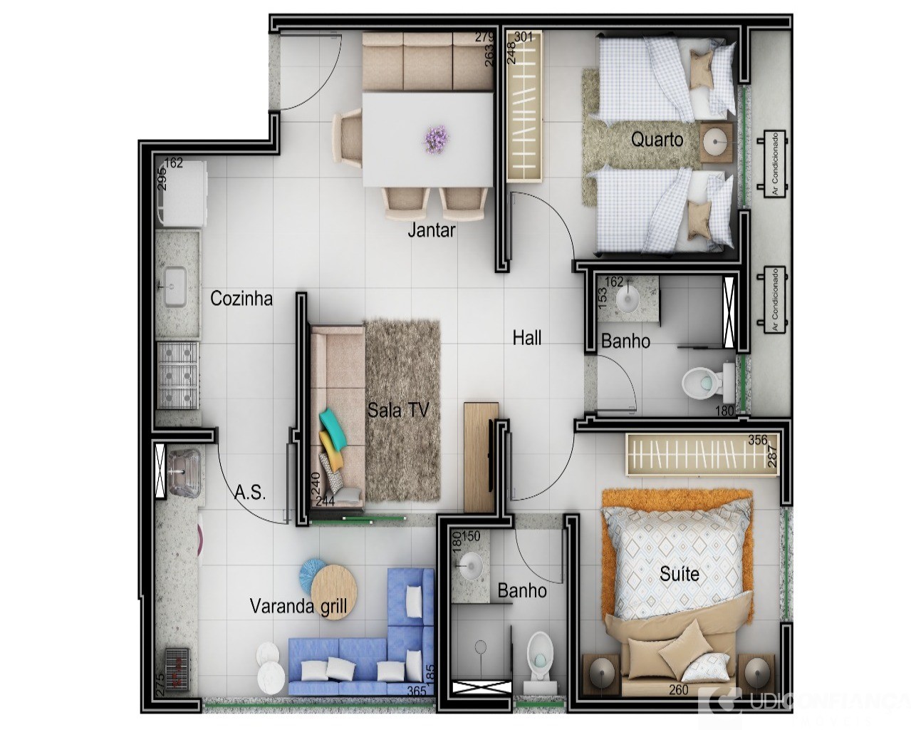 Apartamento à venda com 2 quartos, 55m² - Foto 11