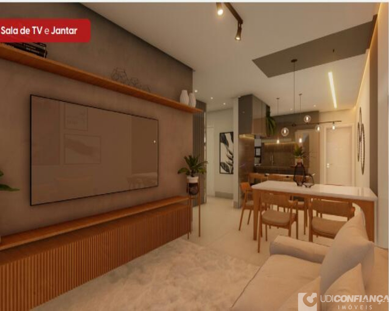 Apartamento à venda com 2 quartos, 56m² - Foto 3