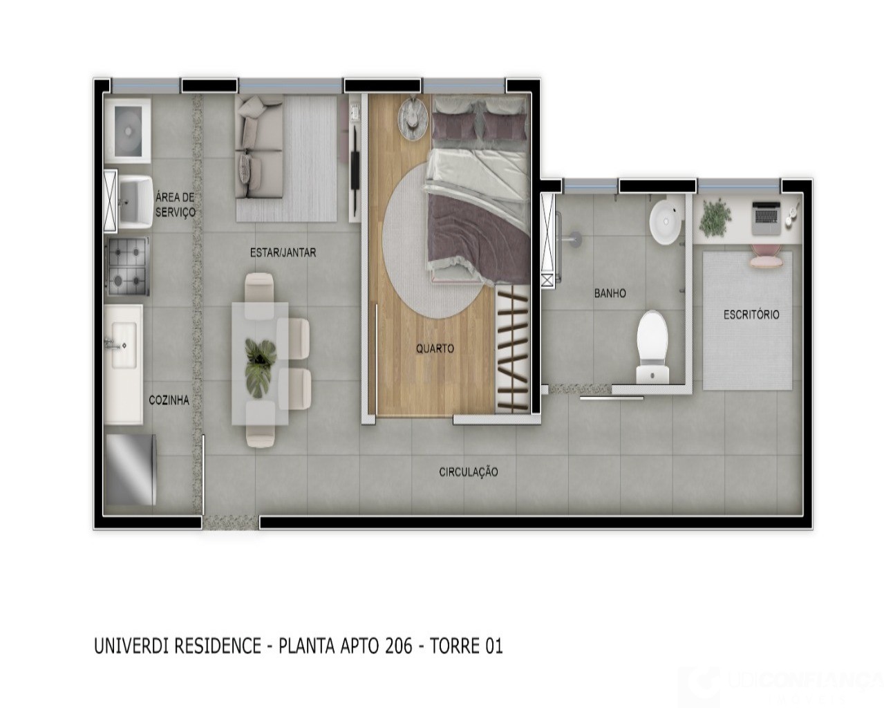 Apartamento à venda com 2 quartos, 48m² - Foto 14