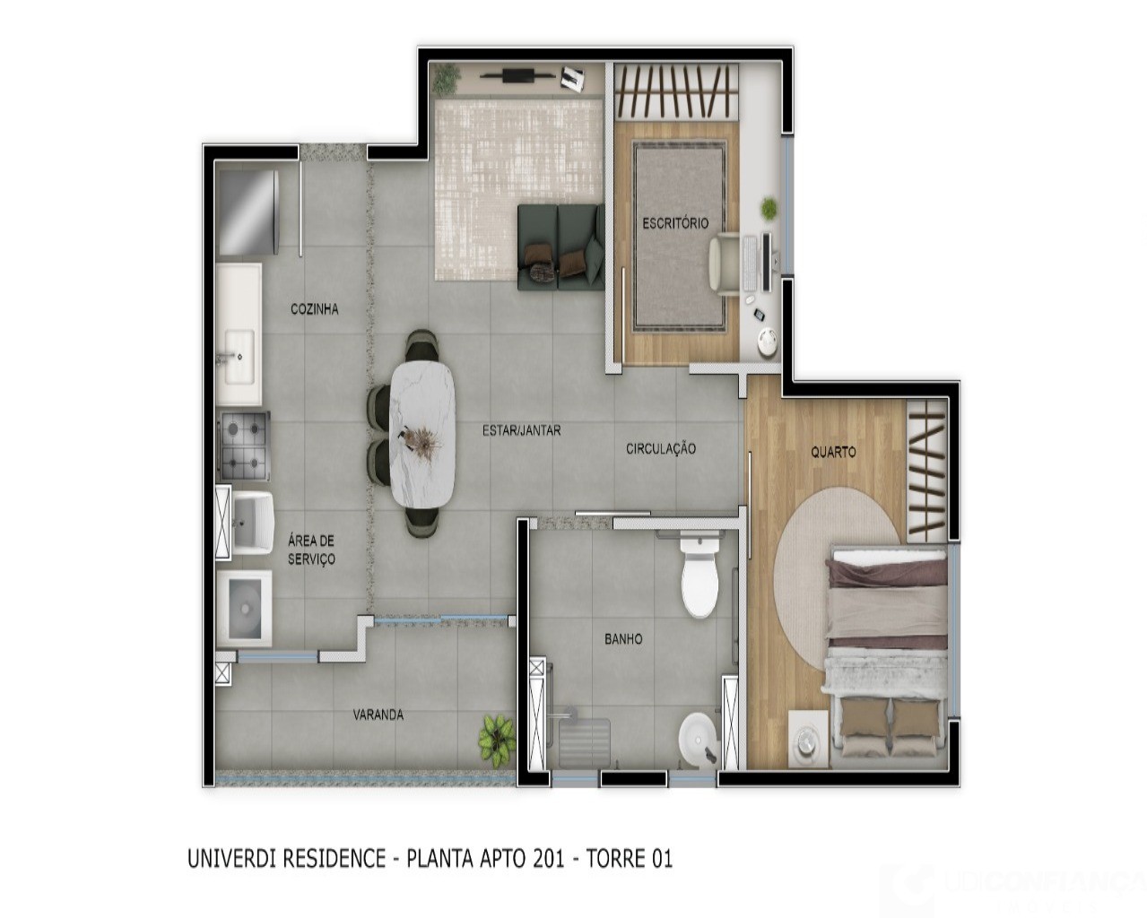 Apartamento à venda com 2 quartos, 48m² - Foto 15