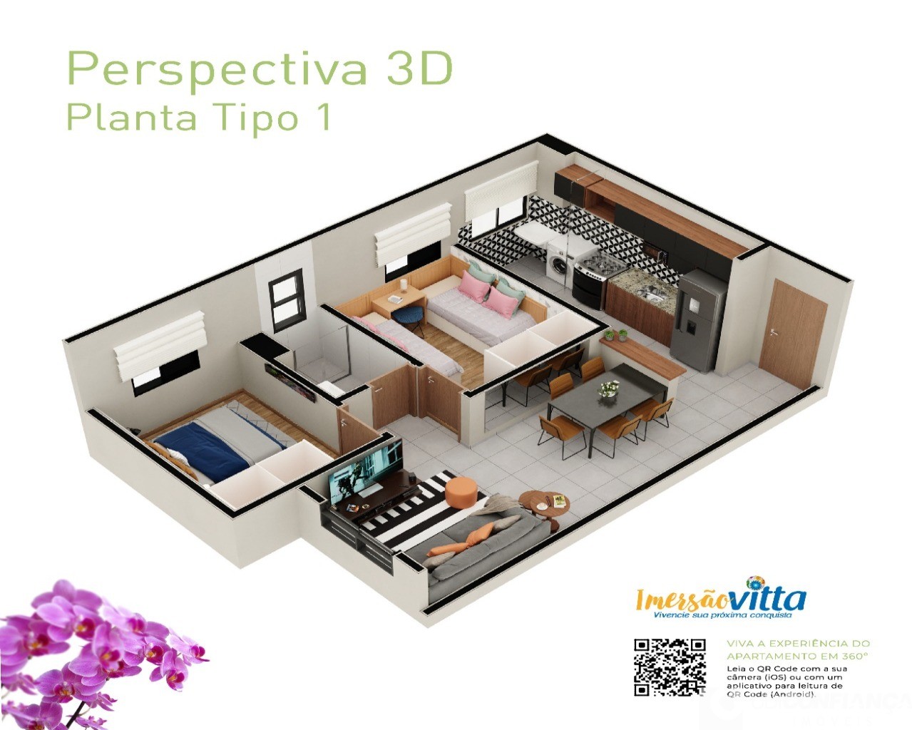 Apartamento à venda com 2 quartos, 48m² - Foto 9